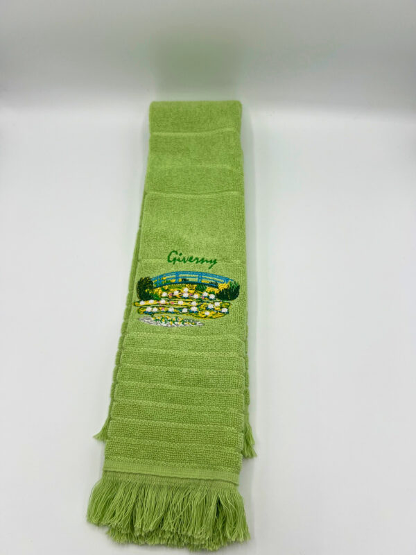 Torchon éponge vert