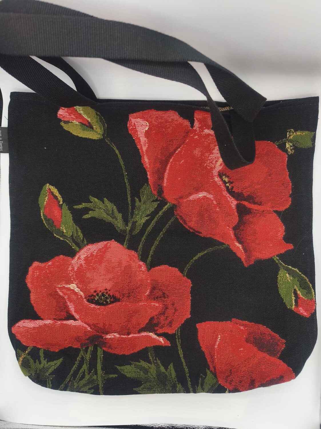 Sac coquelicots rouge